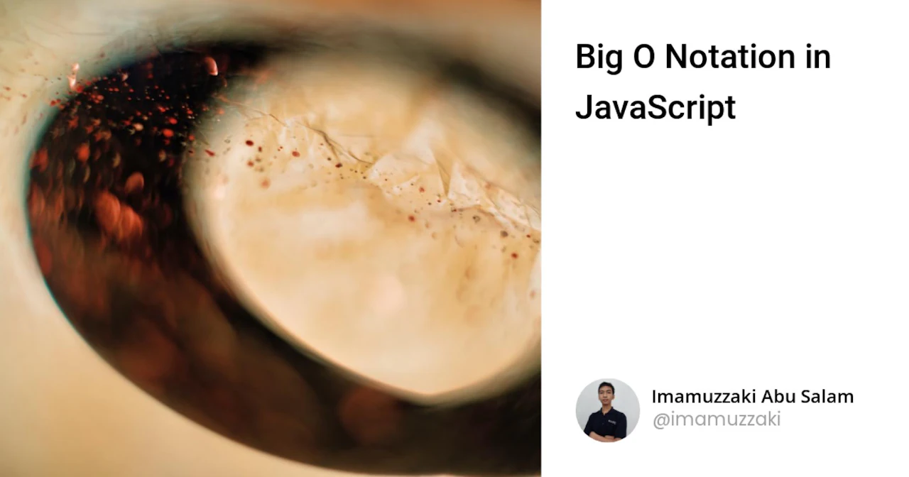 Big O Notation in JavaScript
