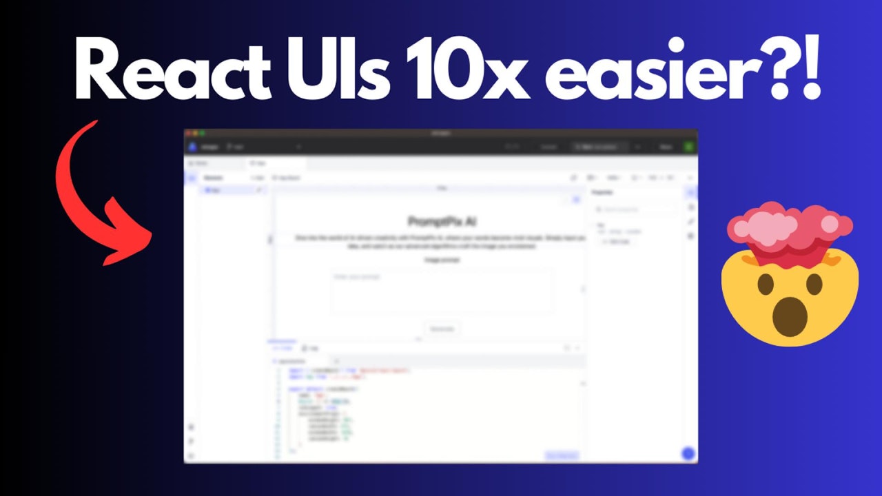 Build A Stunning Generative AI App with a React IDE