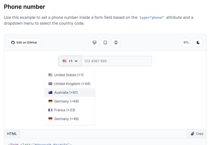 Building Feature Basednumeric Input Example Open-source number input component examples with Tailwind CSS - DevDojo
