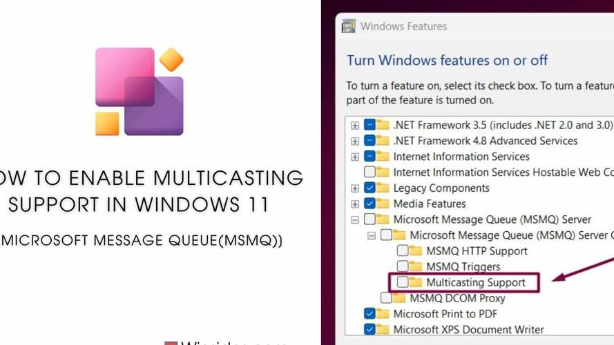 How to Enable Multicasting Support in Windows 11?