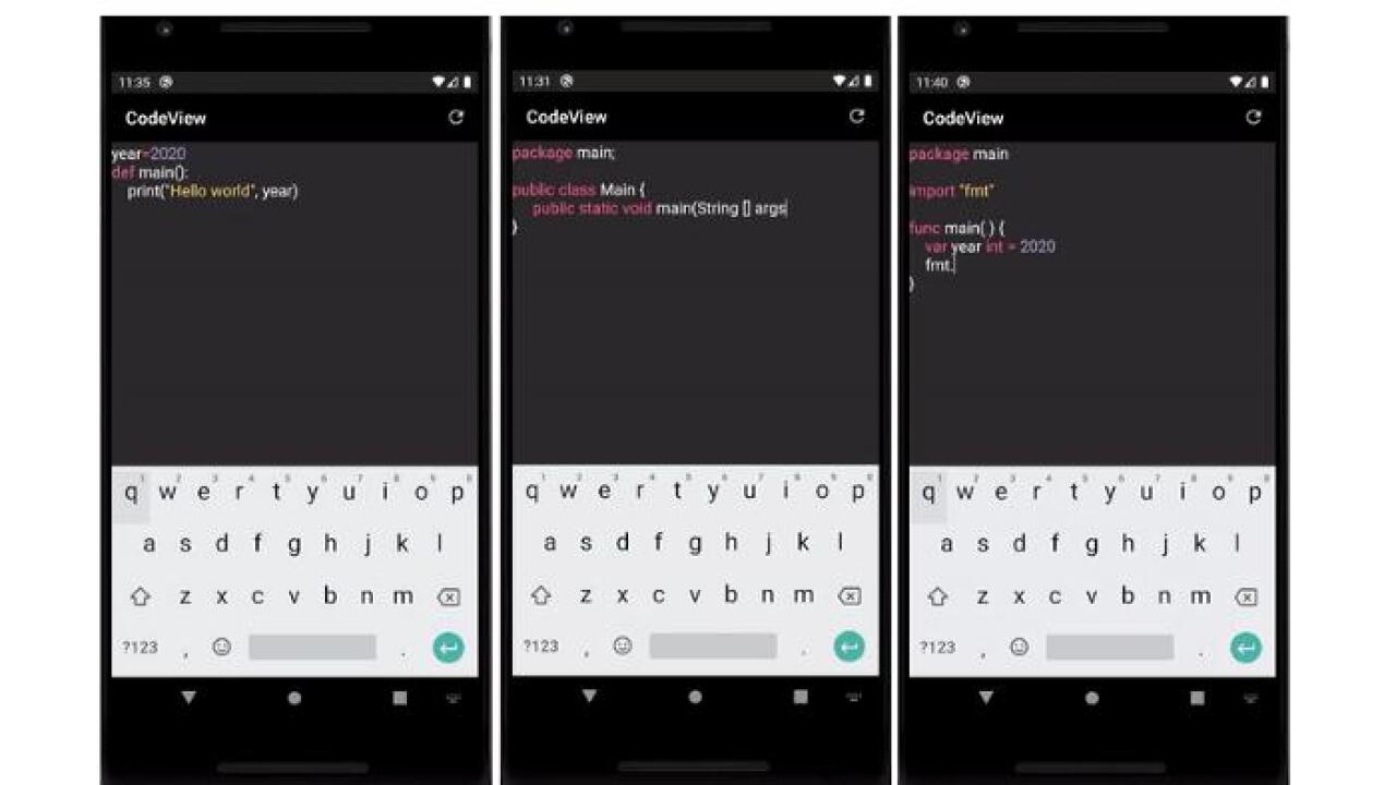 Android CodeView: an Easy way to create a Code Editor app - DevDojo