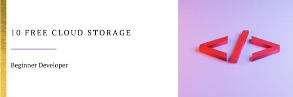 10 Free Cloud Storage