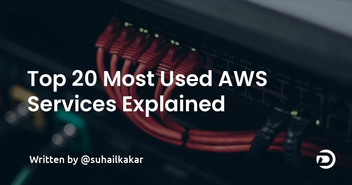 Top 20 Most Used AWS Services Explained