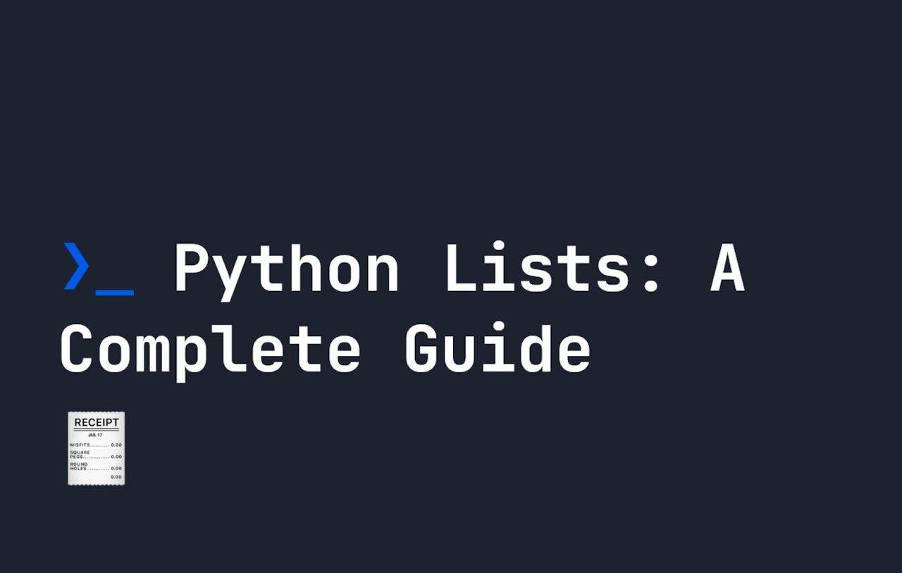 Python Lists: A Complete Guide