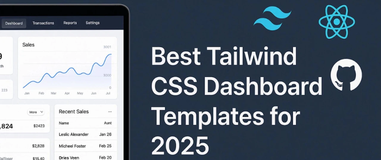 Best Tailwind CSS Dashboard Templates for 2025