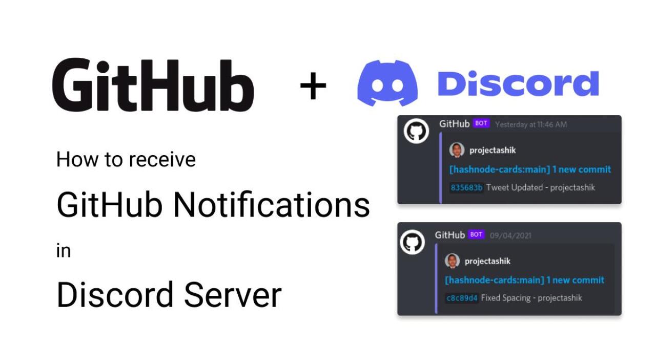 How to get GitHub Notifications in Discord Server? - DevDojo