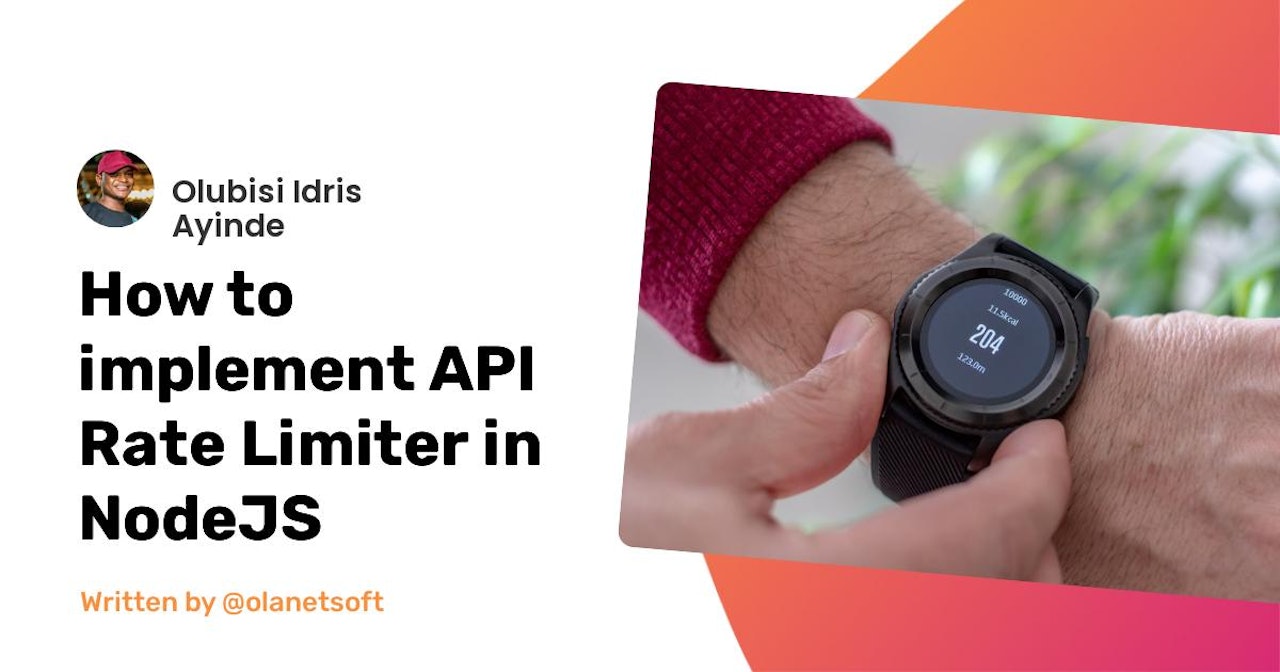 How to implement API Rate Limiter in NodeJS