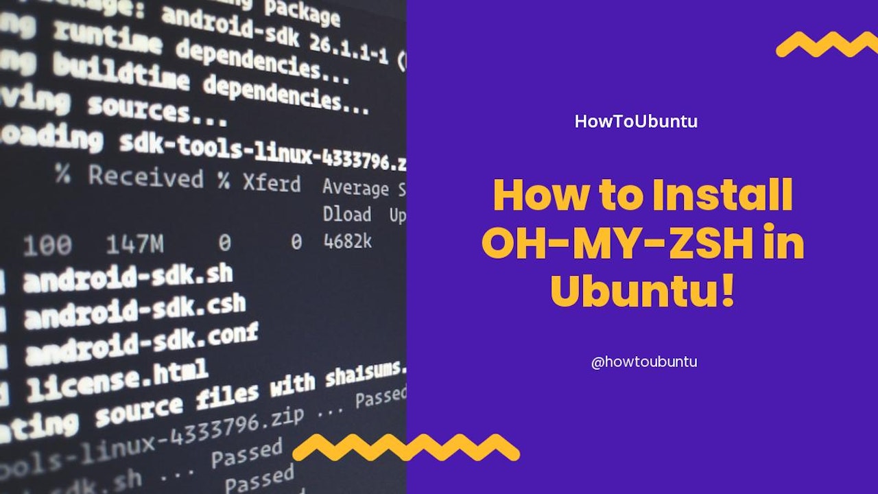 How to install oh my zsh in ubuntu 