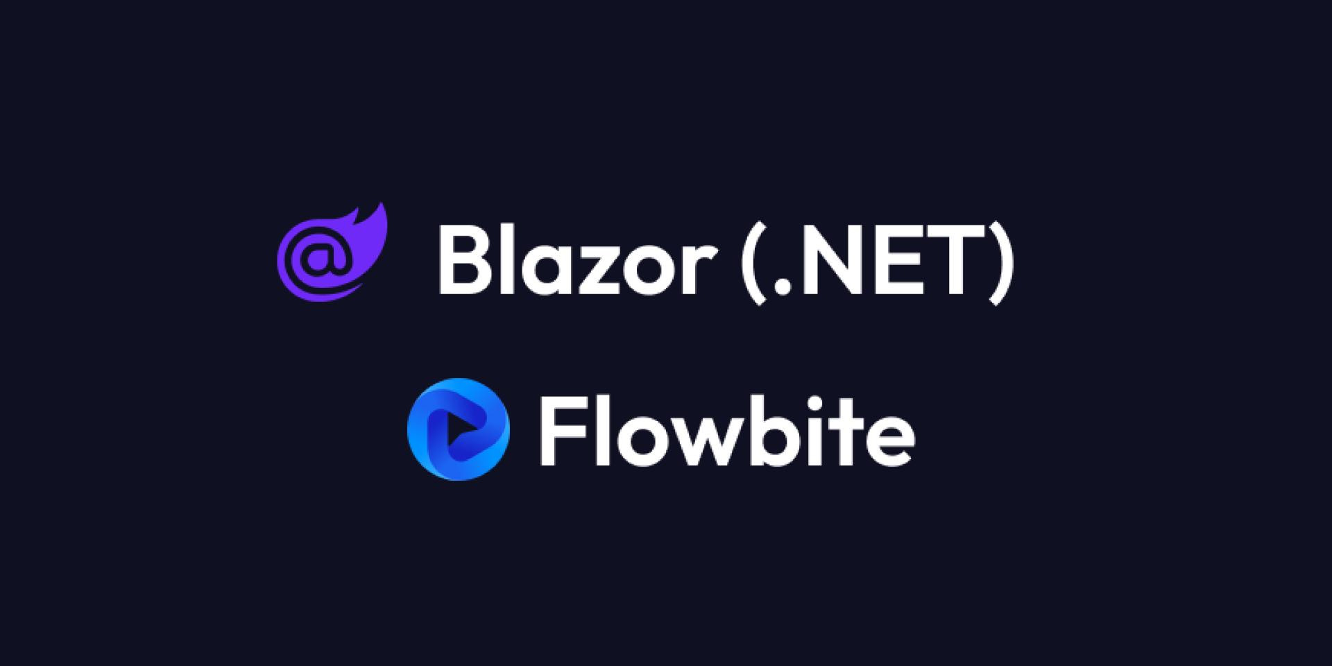 How to install Blazor (.NET) with Flowbite and Tailwind CSS