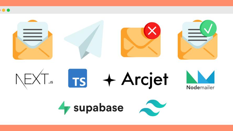 How to Create a Secure Newsletter Subscription with NextJS, Supabase, Nodemailer and Arcjet 🔐💯