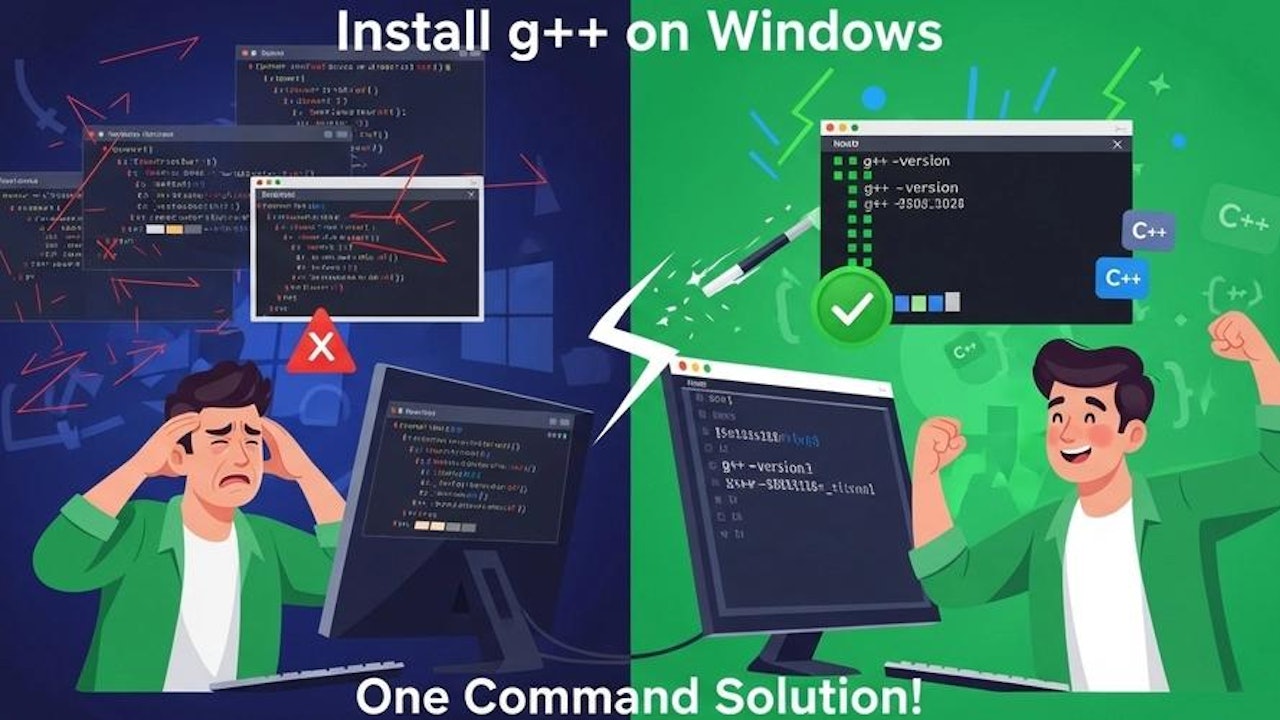 How I Finally Got g++ Working on Windows (And You Can Too!)